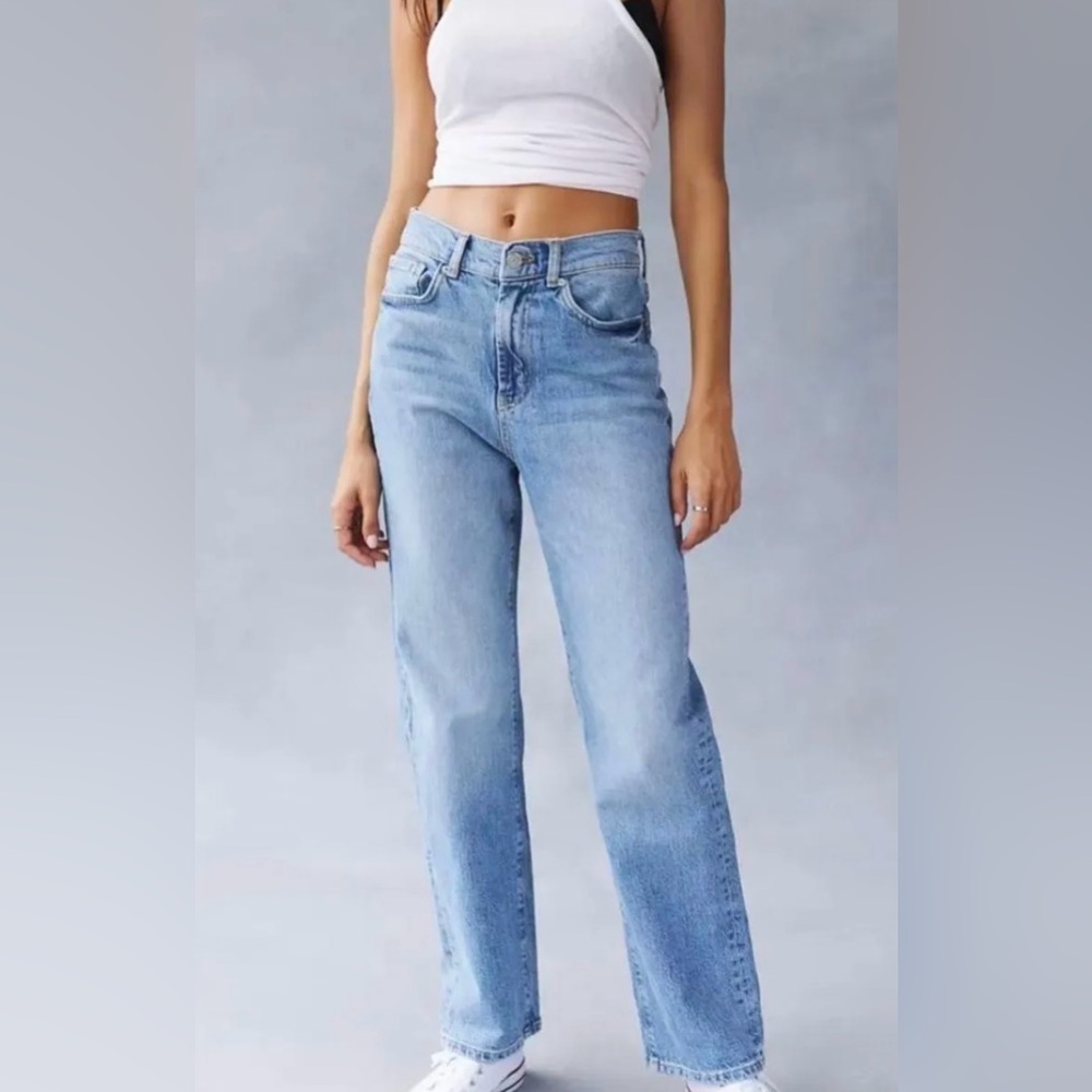 Urban Outfitters BDG high waisted cowboy straight blue denim jeans 🤠✨
